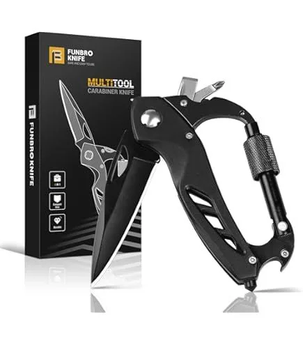 Multitool with Pocket Knife, Self Defense Keychain product image