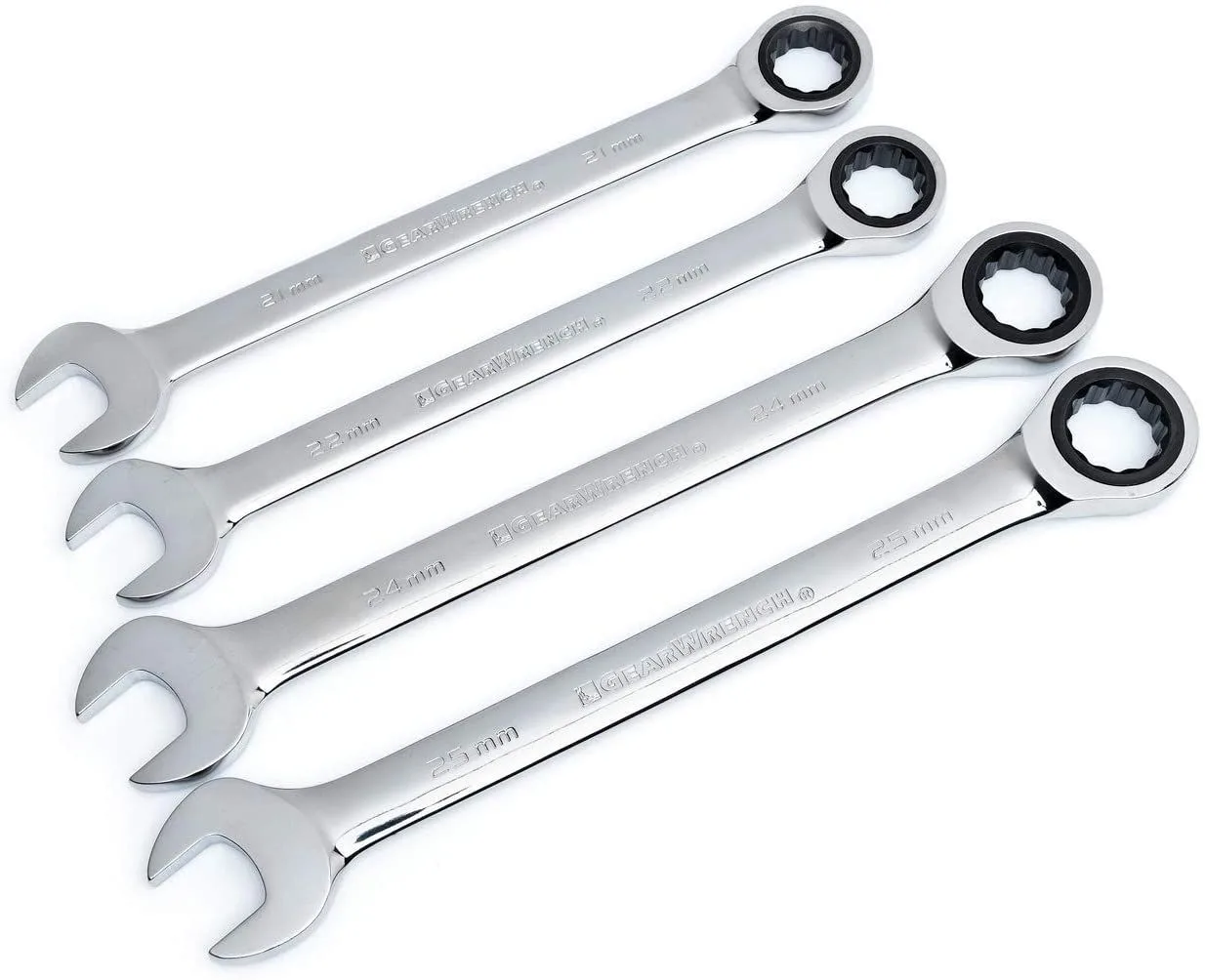 Ratchet Combination Spanner Large Metric 4pc product image