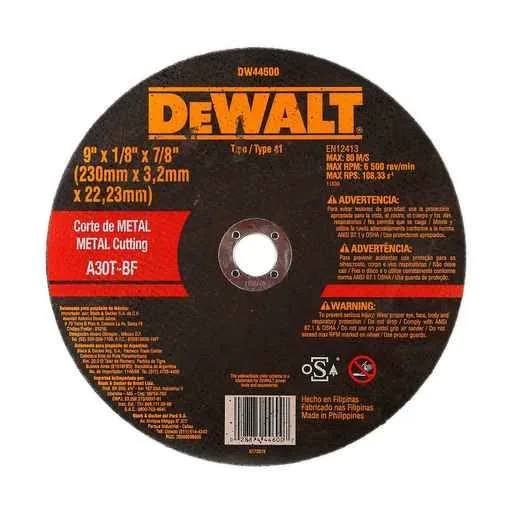 9 Inch x 1/8 Inch x 7/8 Inch A24R Metal Cutting product image