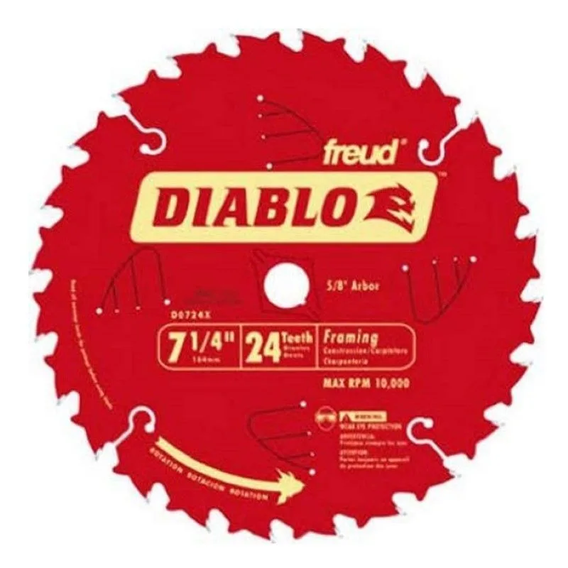 Freud Diablo 7 1/4 Inch x 24T Coated Blade product image