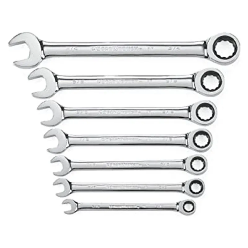 Ratchet Combination Spanner SAE 7pc product image