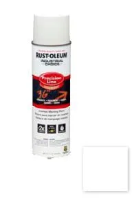 Oleum Ind Choice Inverted Solvent-Based Marking Spray Paint, White 17oz product image