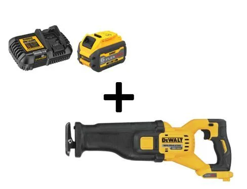 60V Max Reciprocating Saw with 20V/60V 6Ah Battery & Charger product image