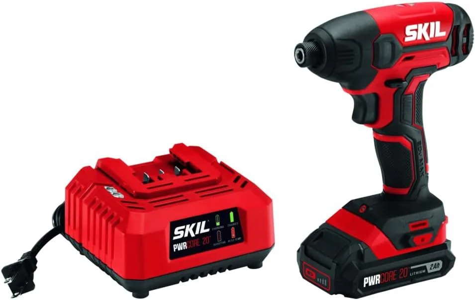 20V 1/4 Inch Hex Impact Driver with 2 Ah Battery & Charger product image