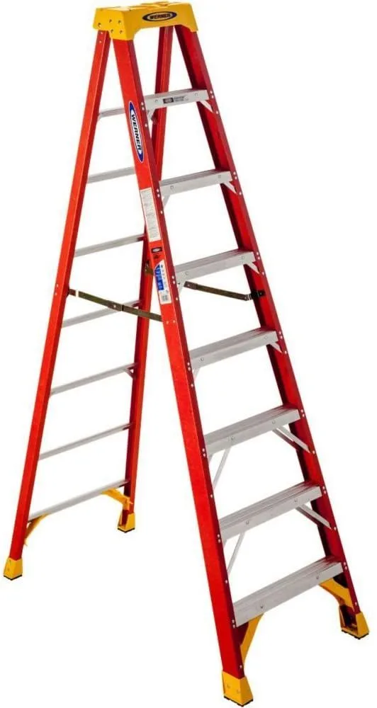 8' Fibreglass Step Ladder 300lbs product image