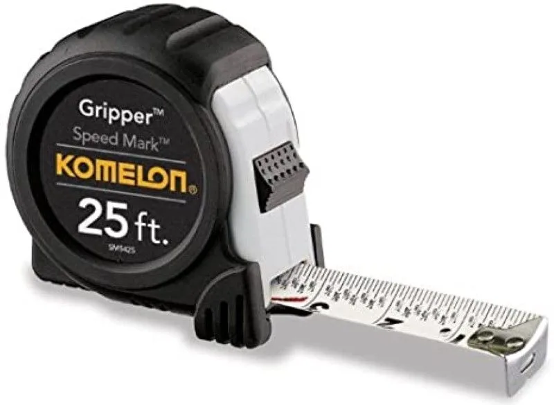 Komelon25' x 1 Inch Gripper Speedmark Measuring Tape product image