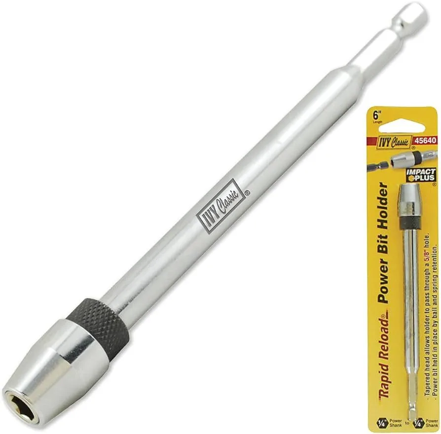 Classic 6 Inch Rapid Reload Power Bit Holder product image