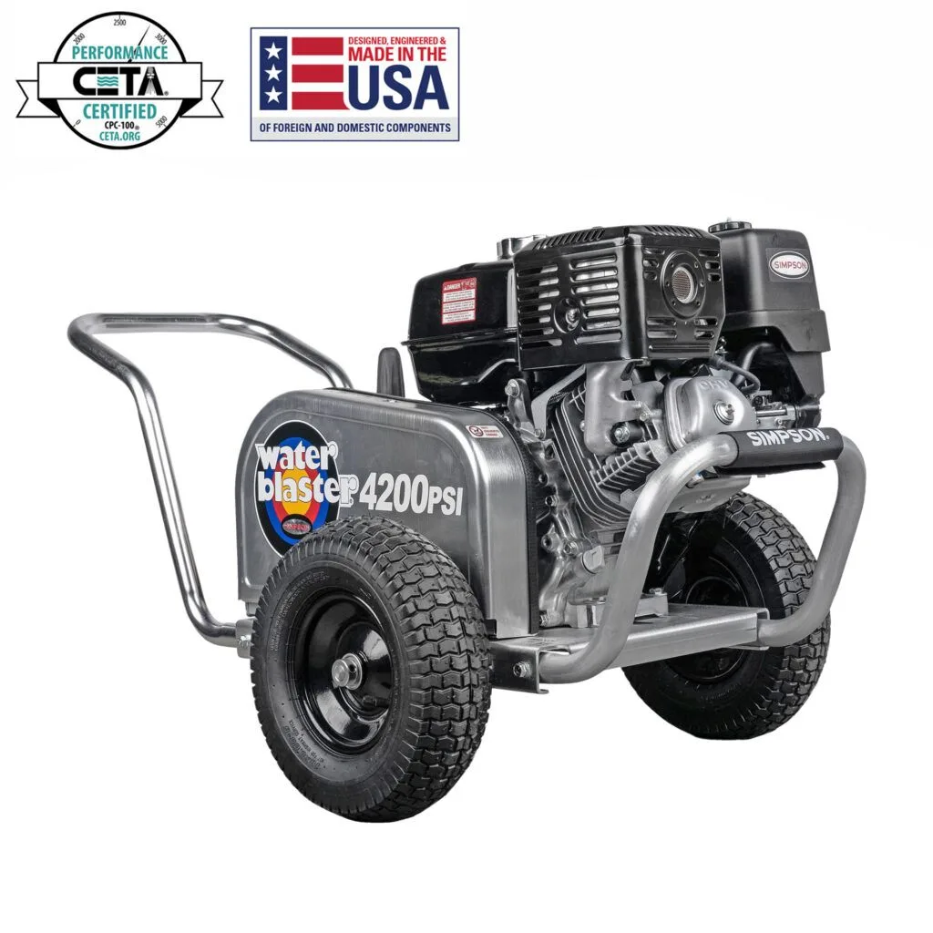 Water Blaster 4200 PSI 4.0 GPM HONDA GX390 with AAA Triplex Plunger Pump product image