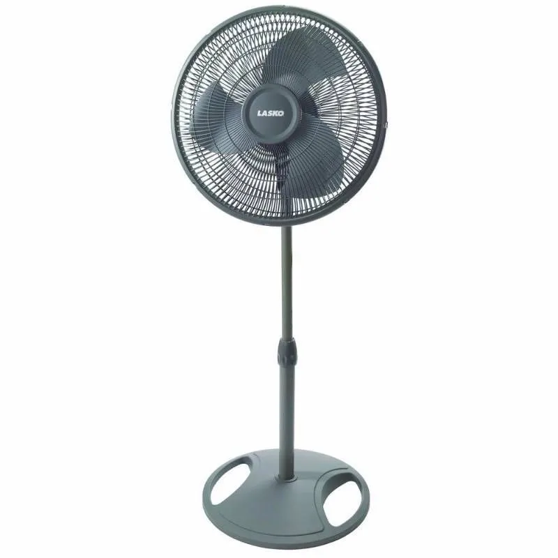 16 Inch Pedestal Fan - Gray product image