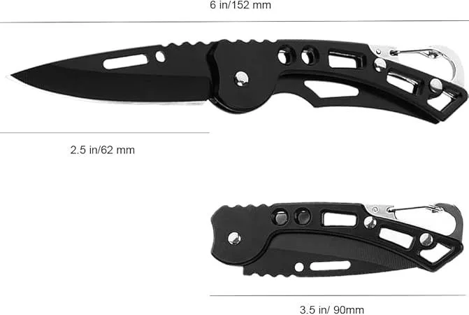 Self WWZJ Self-Defense Folding Knife With Key Ring Easy To Everyday Carry product image