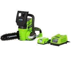 24V 10 Inch Cordless Battery Chainsaw with 2.0 Ah Battery & Charger product image