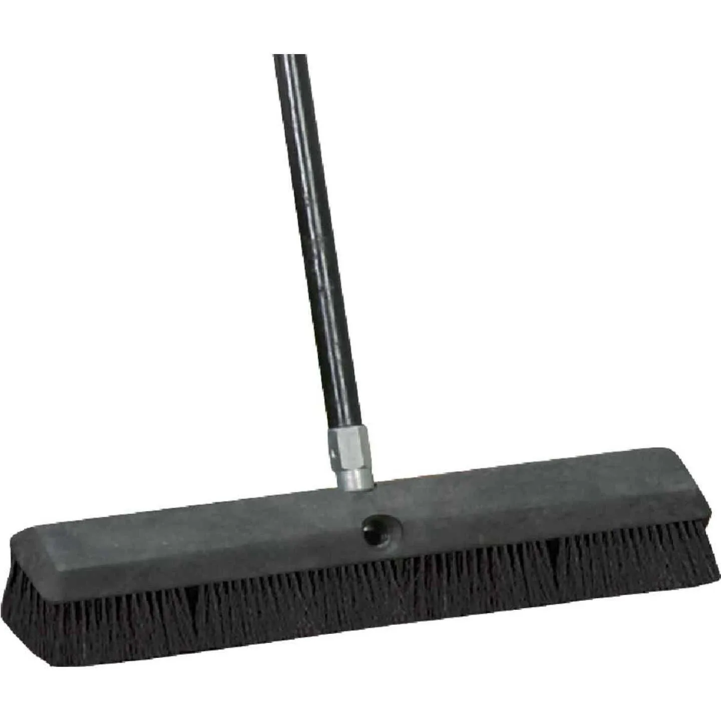 DQB/DIB 18 Inch Black Push Broom with 60 Inch Handle product image