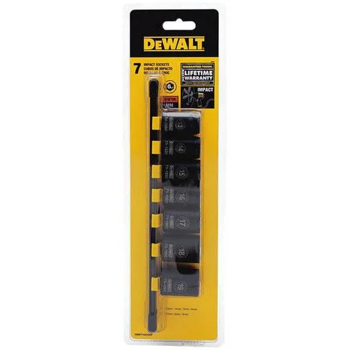 7pc 1/2 Inch Dr Impact Socket Set Metric 13mm - 19mm product image