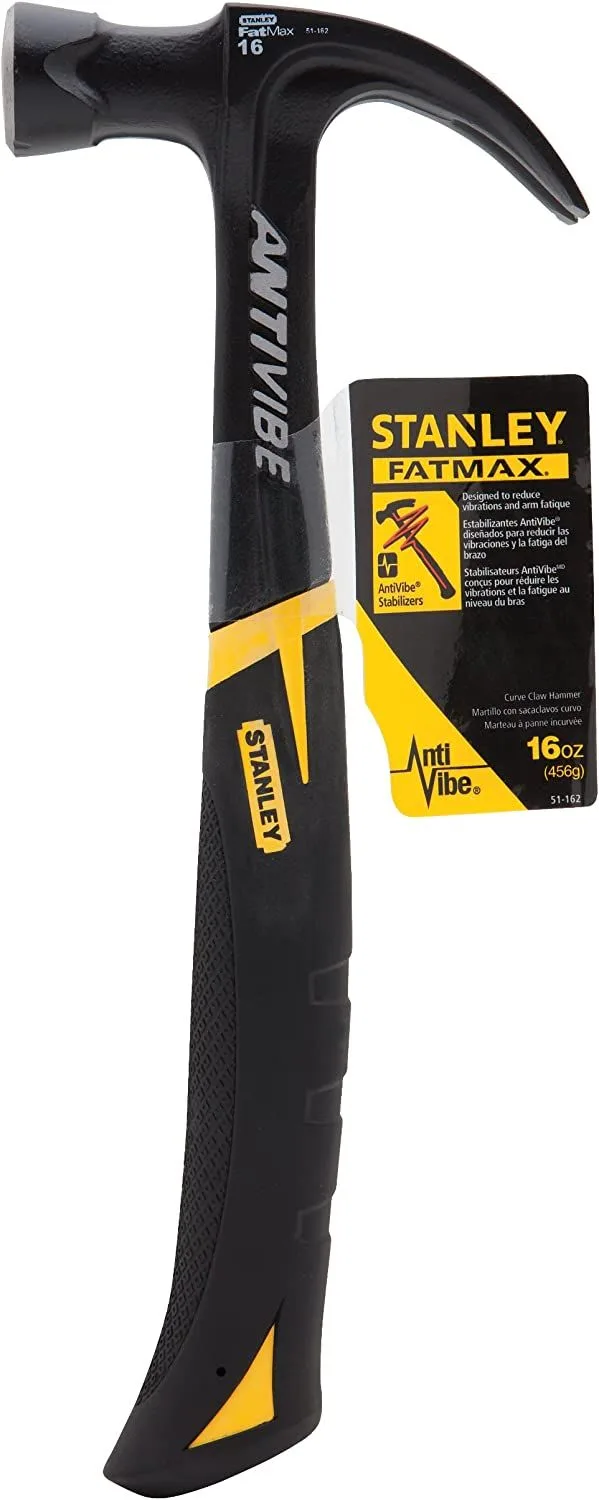 16 oz FatMax Xtreme AntiVibe Curve Claw Nailing Hammer product image