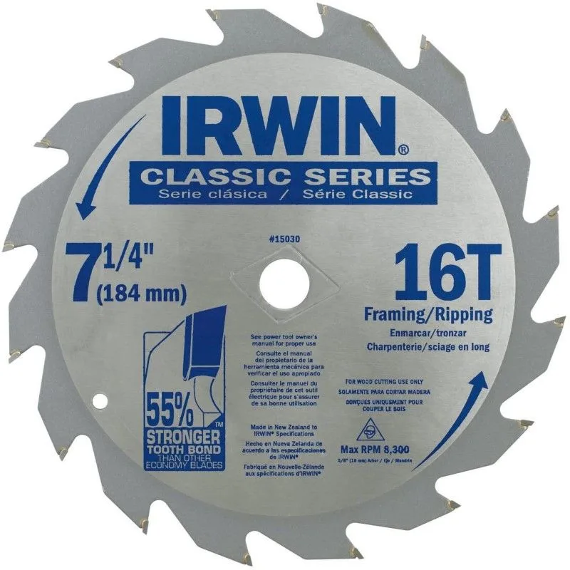 Saw Blade 7 1/4 Inch 16T product image