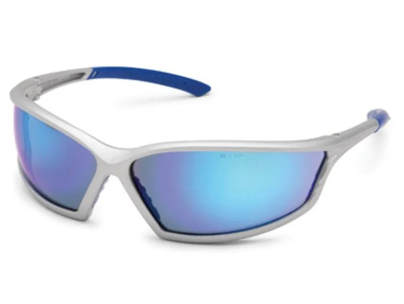 4 x 4 Silver Frame Horizon Blue Mirror Lens product image
