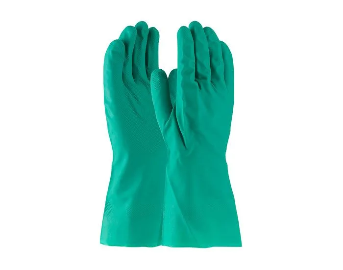 Assurance Green Nitrile XL Chemical-Resistant Gloves - 13 Inch 11 mil thick product image
