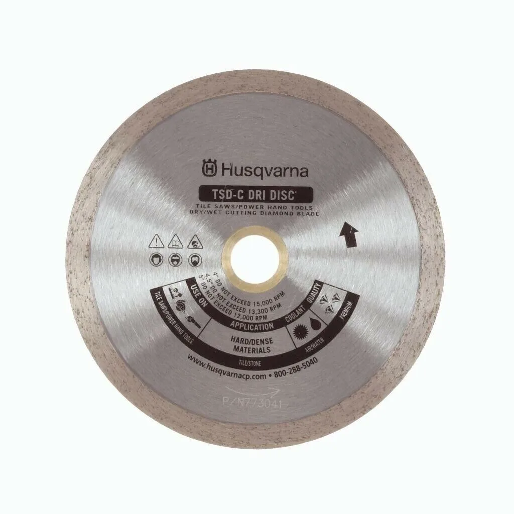 7 Inch TSD-C Dri Disc Wet/Dry Continuous Diamond Saw Blade product image