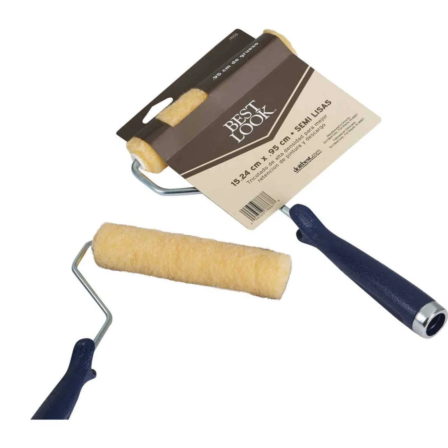 Look 6 Inch x 3/8 Inch Mini Knit Paint Roller Cover & Frame product image