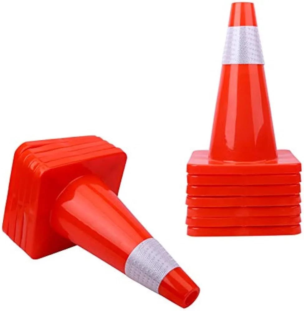 Traffic Cone with Reflective Sleeve product image