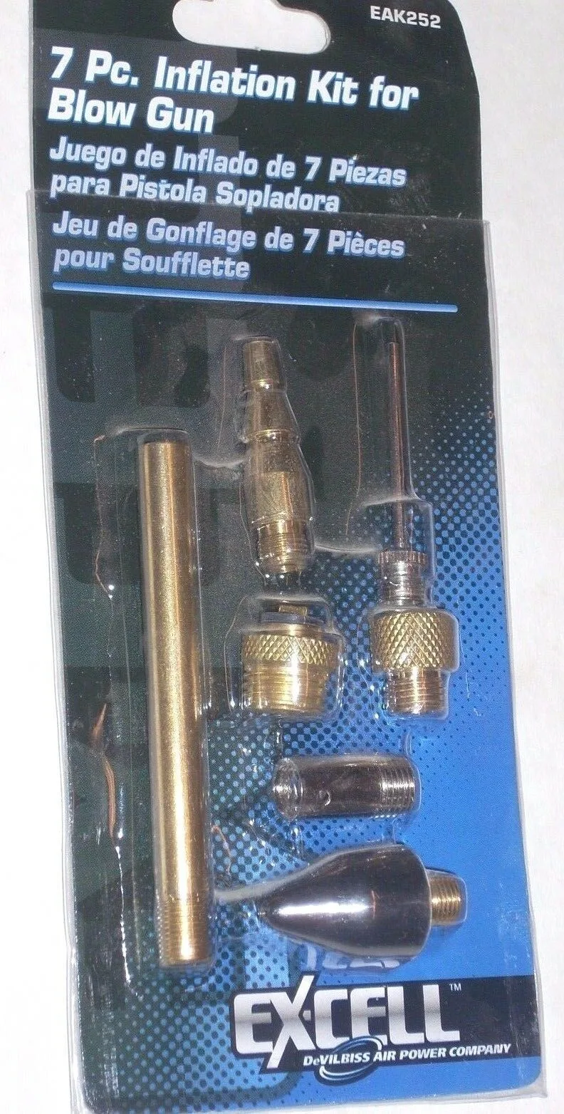 Kit 7pc for Blow Kit Gun Inflation Kit 7pc for Blow Kit Gun product image