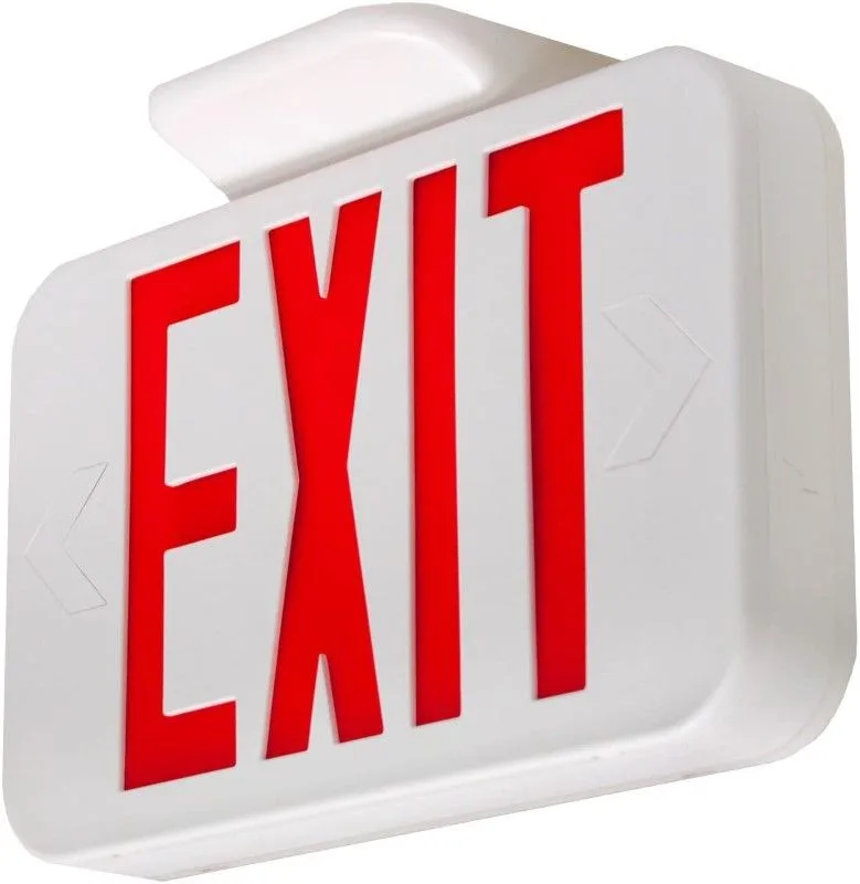 Sign Modern Design Exit Sign Modern Design - Red; LED; White; Battery Back Up product image