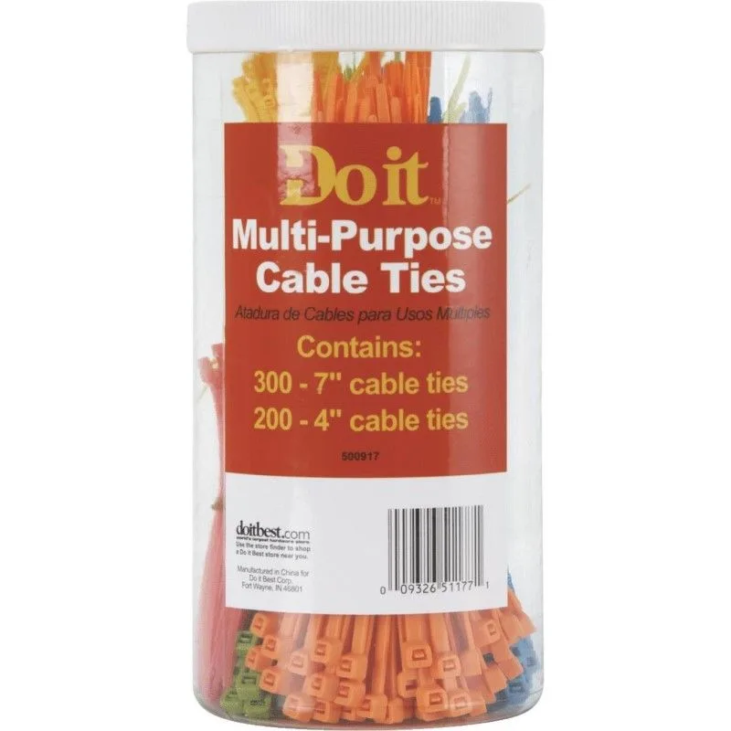 Tie Set 500 pc Assorted product image