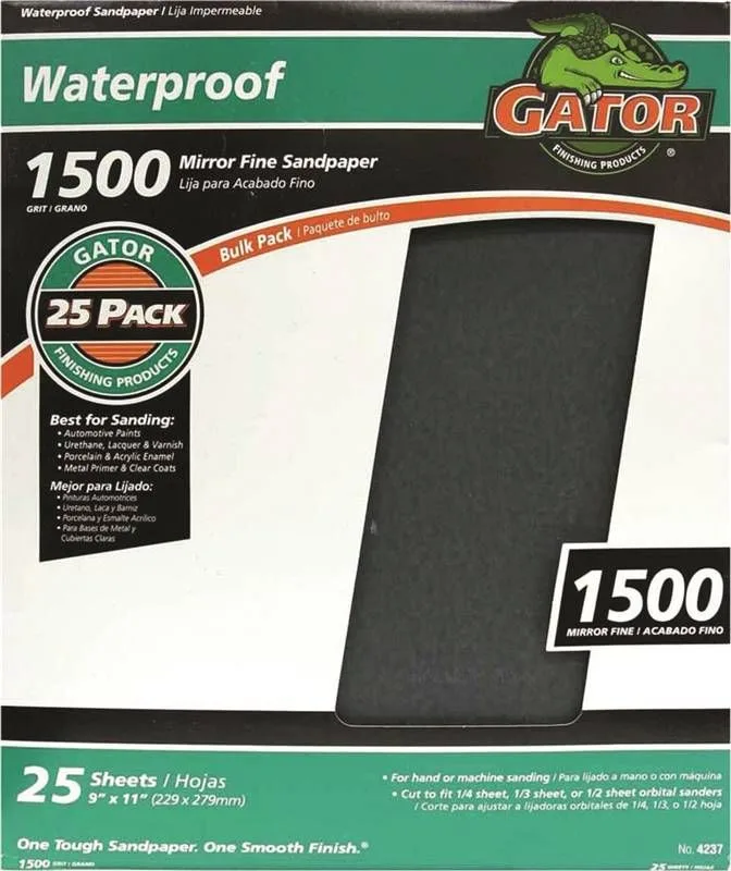 9 x 11 Waterproof Silicon Carbide #1500 product image