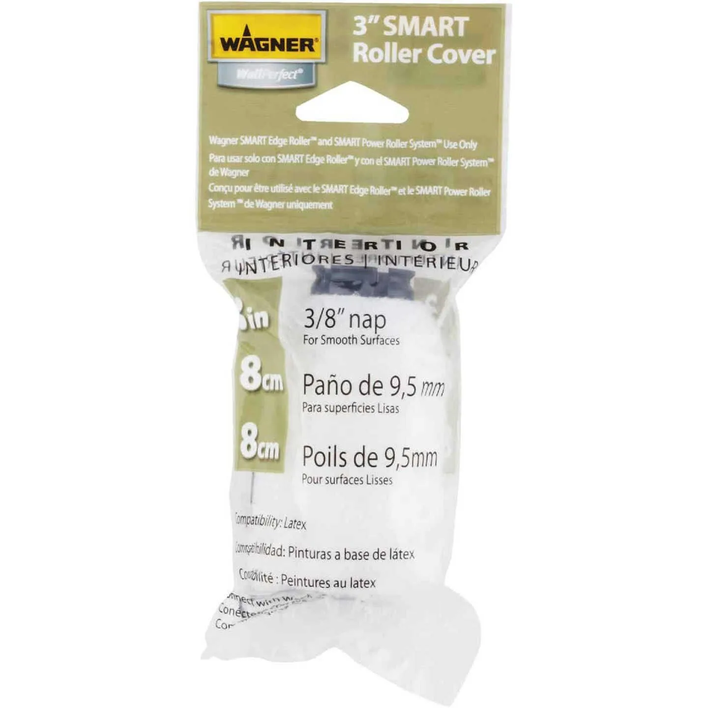 SMART Edge Roller 3 Inch x 3/8 Inch Knit Fabric Roller Cover product image
