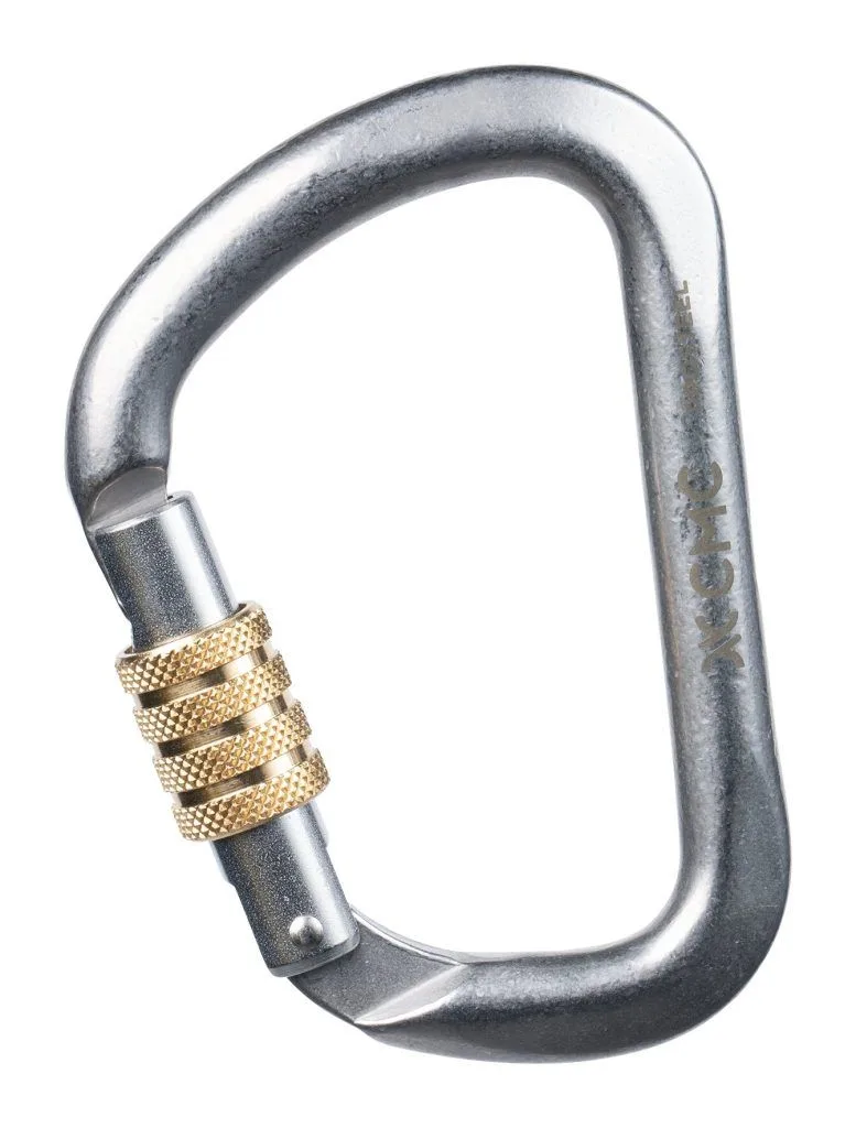 Prosteel Screw CMC Prosteel Screw-Lock D Carabiner Gry/Brz product image