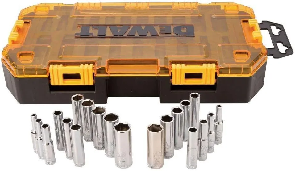 20pc 1/4 Inch Dr Deep Combination Socket Set product image