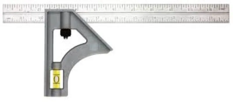Structo Johnson Structo-Cast 12 Inch Combination Square with o Scriber product image