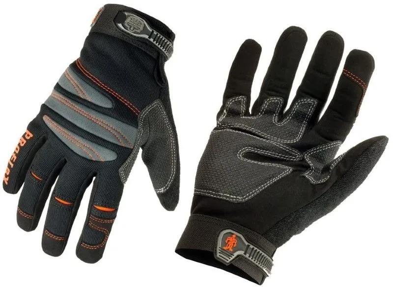Black Full Finger Trades Gloves - Cut Resistant-L product image