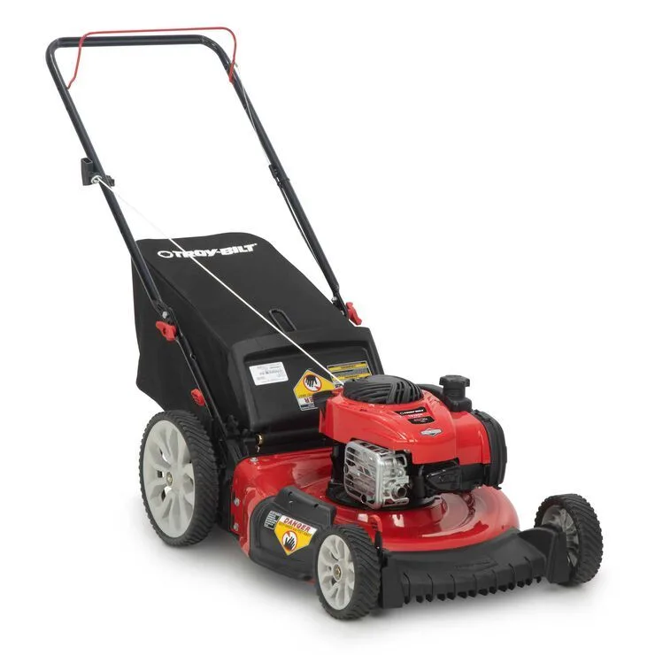21 Inch TB125B Push Lawn Mower with 11 Inch high rear wheels & 140cc B&S engine product image
