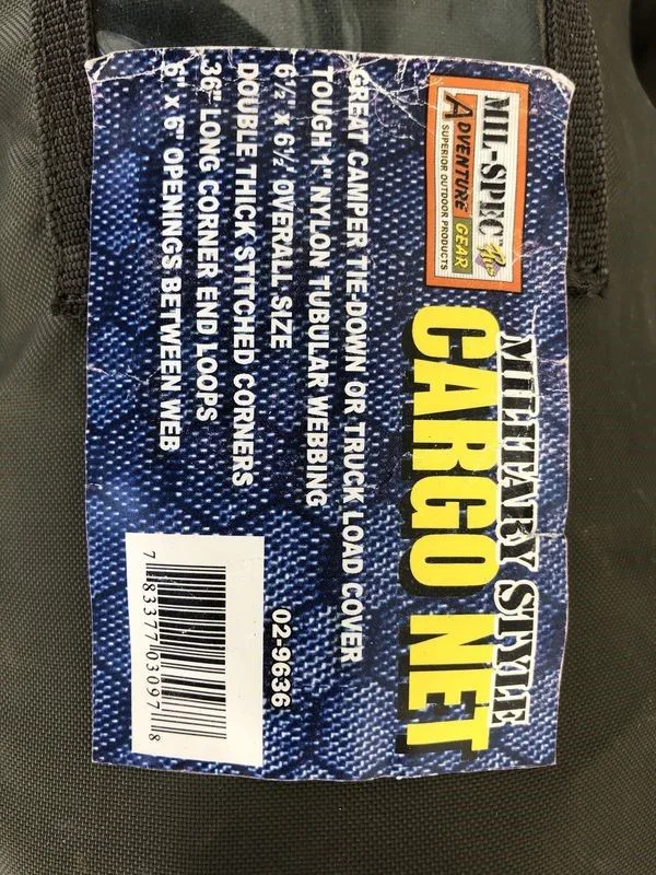 Style Cargo Net Military Style Cargo Net product image