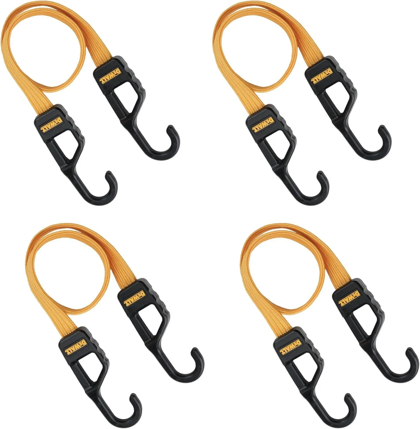 Flat Bungee Straps 24 Inch 4pk product image