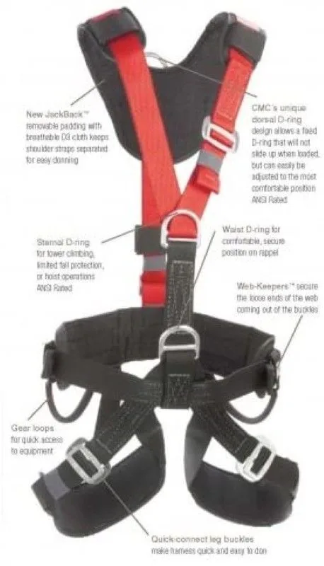 Fire Harness, Fire-Rescue L/XL, CMC product image