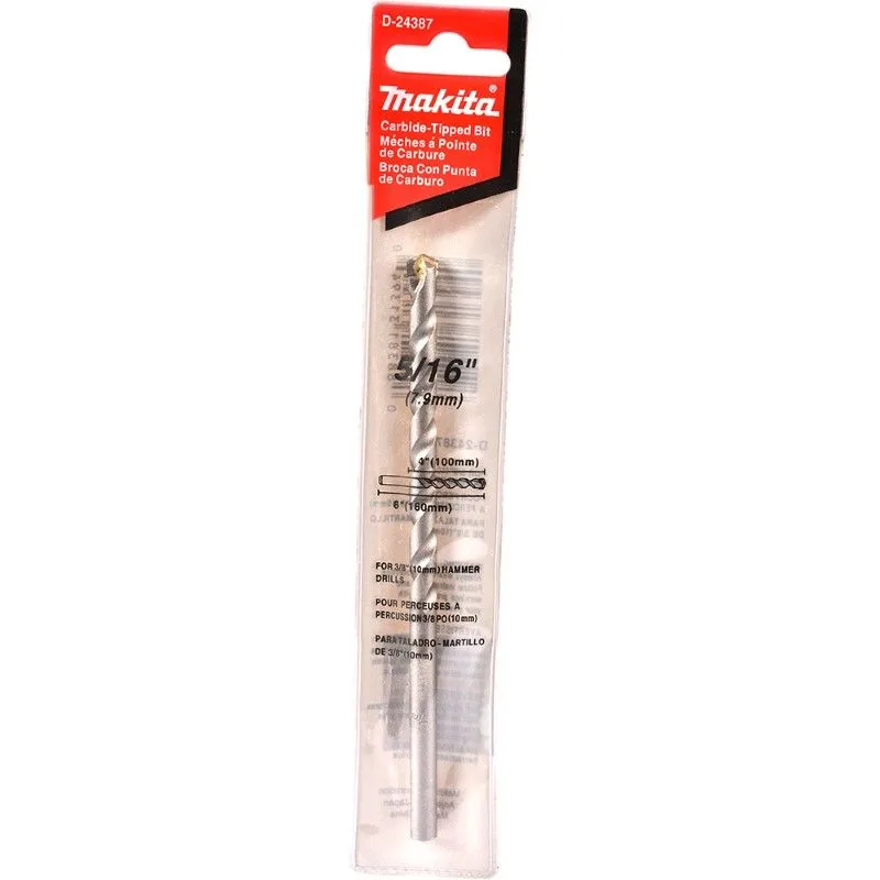 Masonry Bit 5/16 Inch x 6 Inch-MAKITA product image