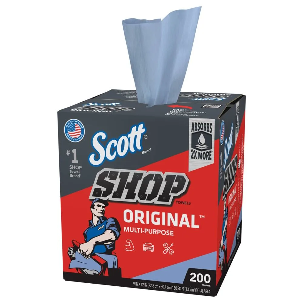 Clark 200 CT Box Shop Towels product image