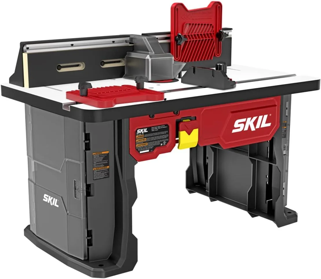 Benchtop Portable Router Table with Dual Sided Integrated Bit Storage product image