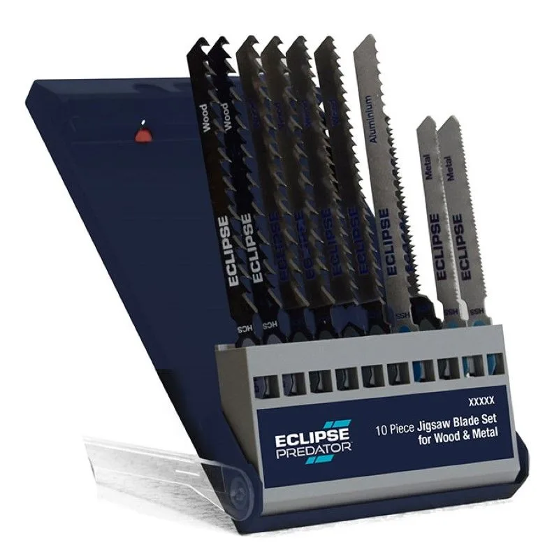 10pc Jigsaw Blade Set (for wood & metal) product image