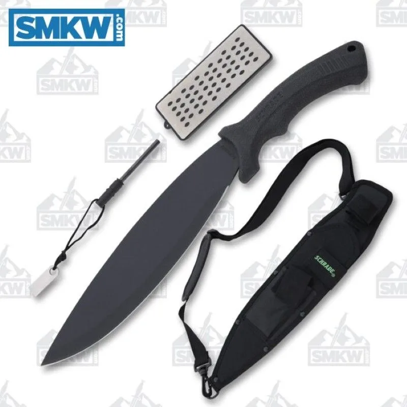 Mini Bolo II Black 3CR13 Stainless Steel Blade Black Rubber Handle product image