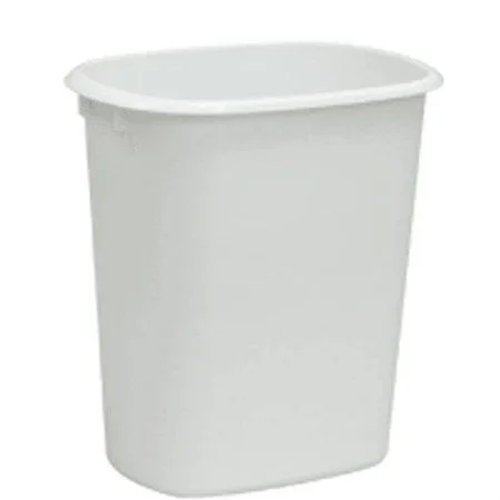 Waste Basket 24 qt White Waste Basket 24 qt - United Solutions product image