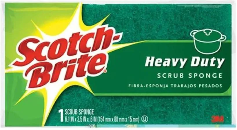 3M Scotch-Brite Heavy-Duty Scrub Sponge product image