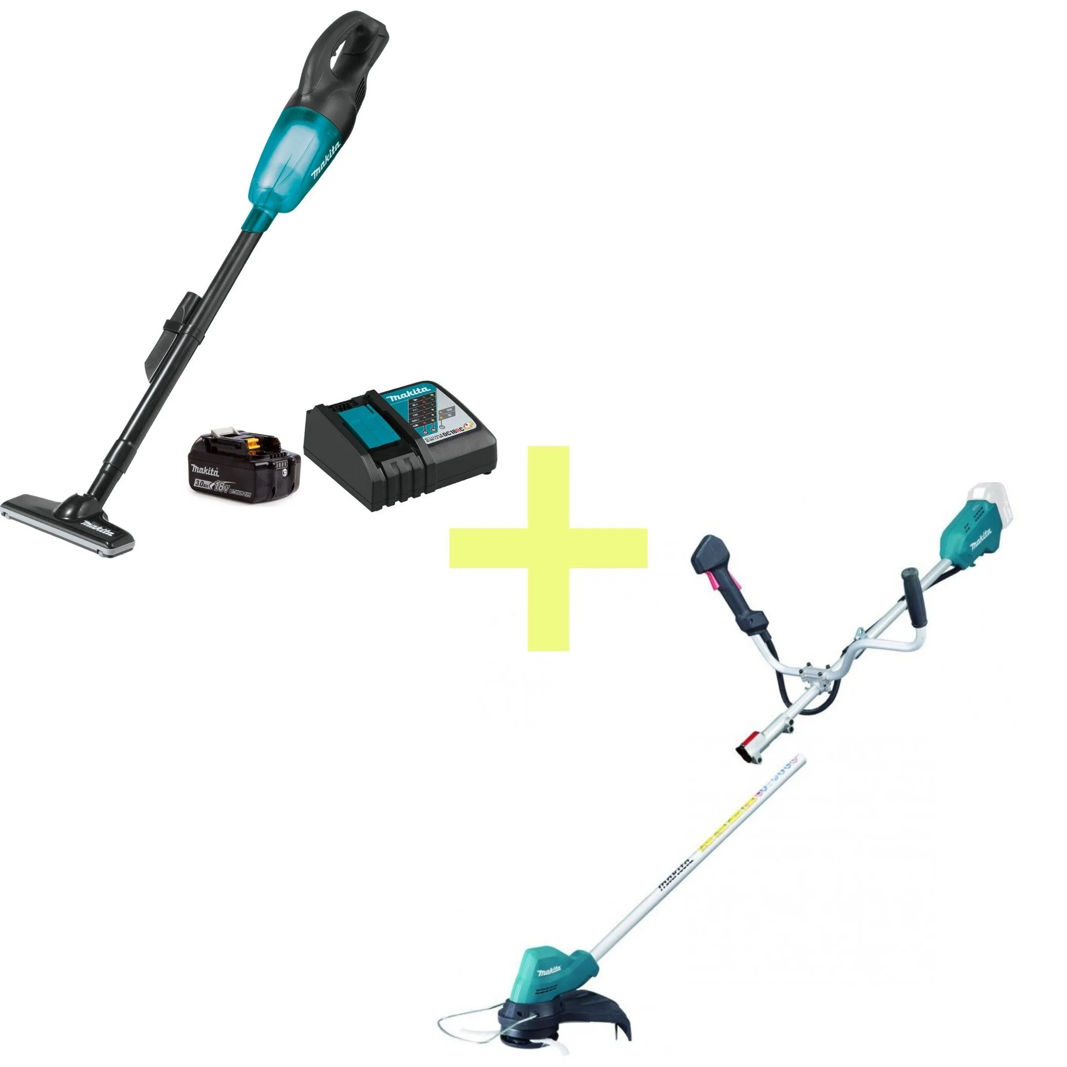 18V Grass Trimmer with Vacuum & Nylon product image