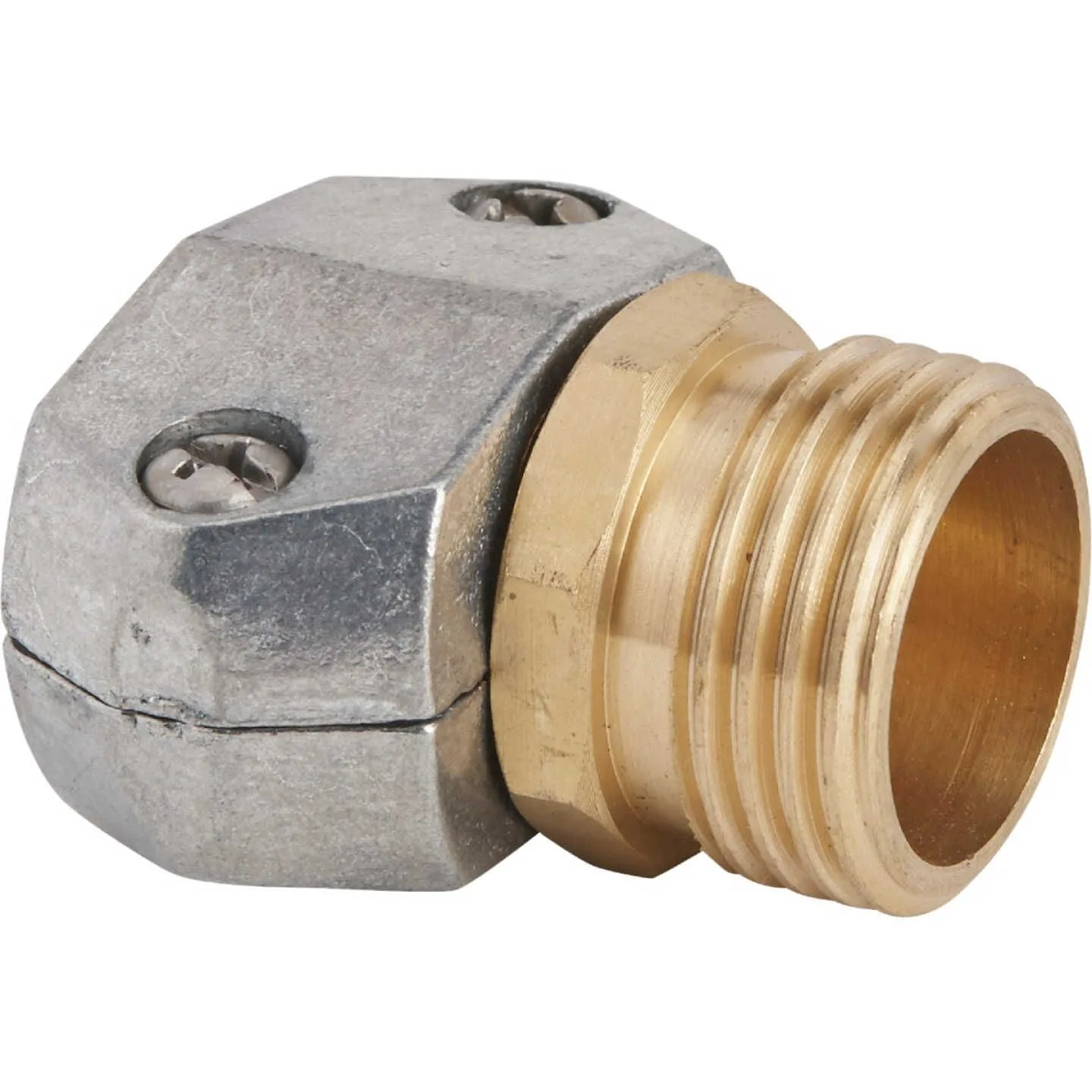 Garden 5/8 In. Best Garden 5/8 In. - 3/4 In. Male Metal Hose End Mender Hose Coupling product image