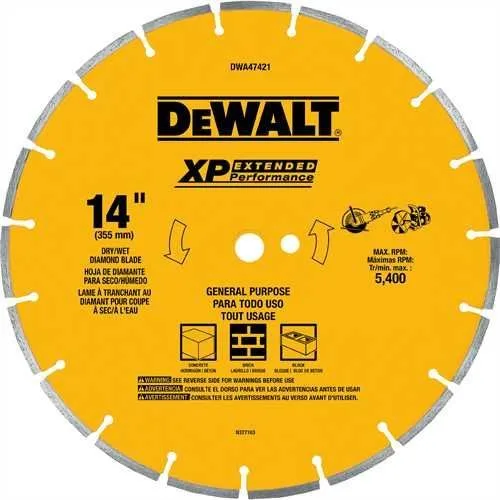 14 Inch Segmented Rim General Purpose Blade product image