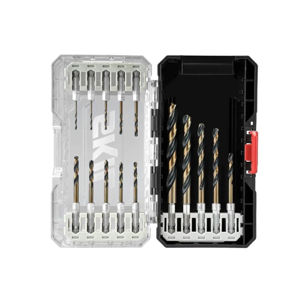 15pc Hex Shank Twist Drill Bit Set product image