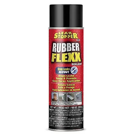 Jack Leak Stopper 18 Oz. Black Rubber Flexx Spray Sealant product image