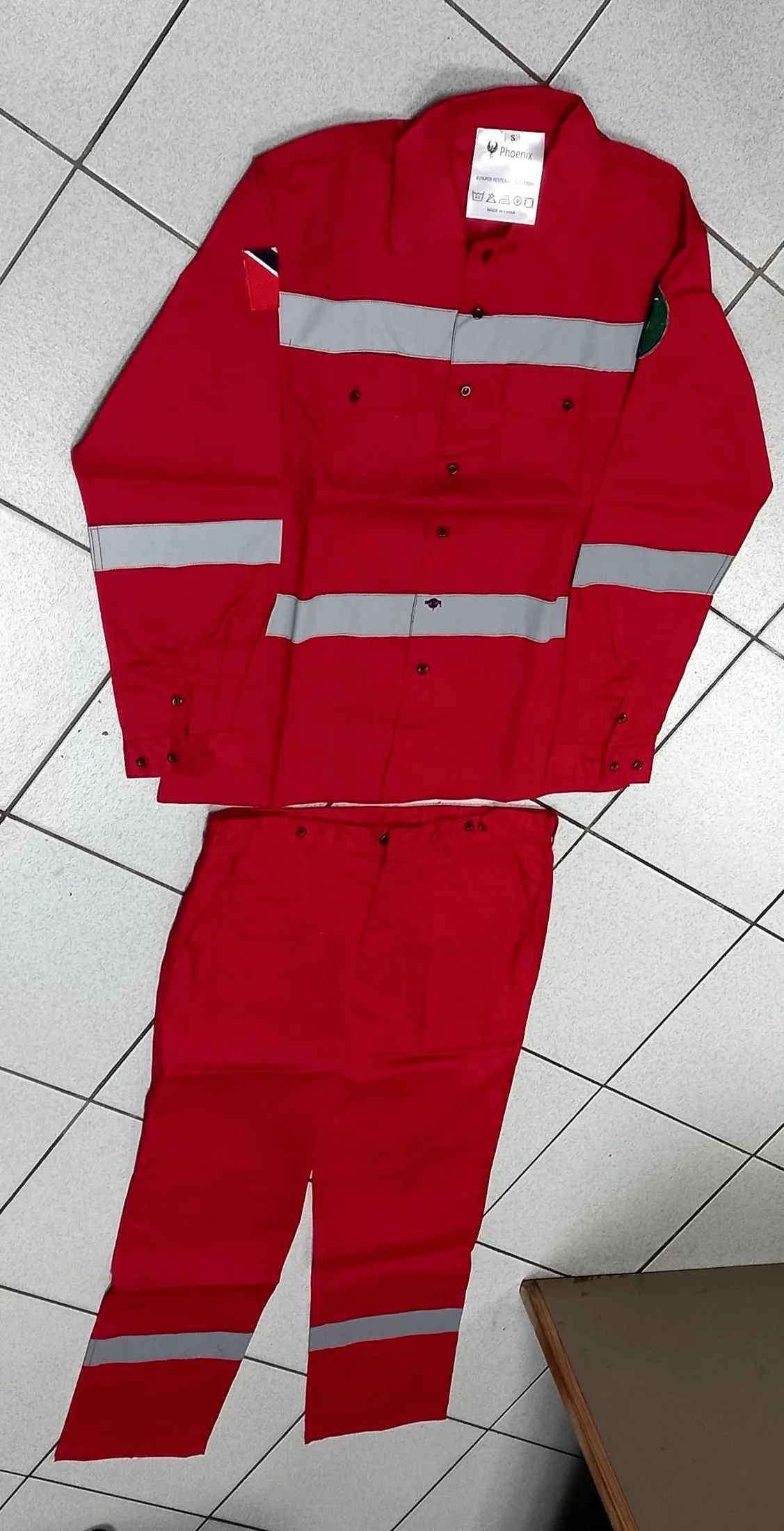 Shirt and Pants with reflective Strip product image